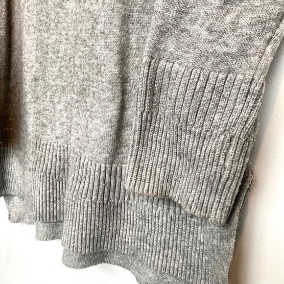 Anthropologie Light Grey Saskia Knit Sweater - Picture 4 of 5